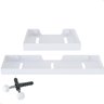 Kit de Acessórios para Banheiro Branco 6 Peças F.max - 3