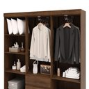 Ver imagem 7 de Guarda Roupa Casal 6 Portas 2 Gavetas Ideal Plus Imbuia