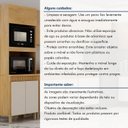 Ver imagem 7 de Paneleiro com 2 Nichos 3 Portas Dakota Bege/Cinamomo/Off White