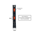 Ver imagem 4 de Roldana para Janela e Porta Linha Suprema 40kg