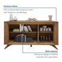 Ver imagem 5 de Buffet 3 Portas 2 Prateleira Pampulha Marrom/Cinamomo/Off White