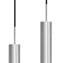 Ver imagem 4 de Pendente Tubo Duplo Alumínio Escovado P/ LED MR11 GU10 ST1697