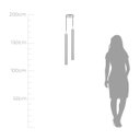 Ver imagem 6 de Pendente Tubo Duplo Alumínio Escovado P/ LED MR11 GU10 ST1697