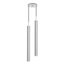 Ver imagem 1 de Pendente Tubo Duplo Alumínio Escovado P/ LED MR11 GU10 ST1697