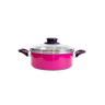 Caçarola Aliança Pigmentada Nº 16 com Tampa de Vidro: praticidade e qualidade para sua cozinha. Rizz - 3