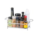 Ver imagem 2 de Porta Temperos Condimentos Suporte Grande Aço Cromado - Cód 08091
