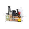 Porta Temperos Condimentos Suporte Grande Aço Cromado - Cód 08091 - 2