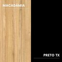 Ver mais imagens de Mesa de Escritório Industrial 150cm X 60cm Pé Metal Mc Pr F5 Cor:macadâmia com Preto