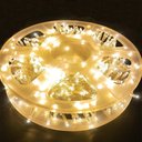 Ver imagem 2 de Pisca Varal Cordão Natal 300 Lâmpadas Leds Amarelo 50m 220v