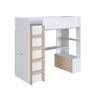 Cama Elevada Multifuncional com Armário e Escrivaninha - 5