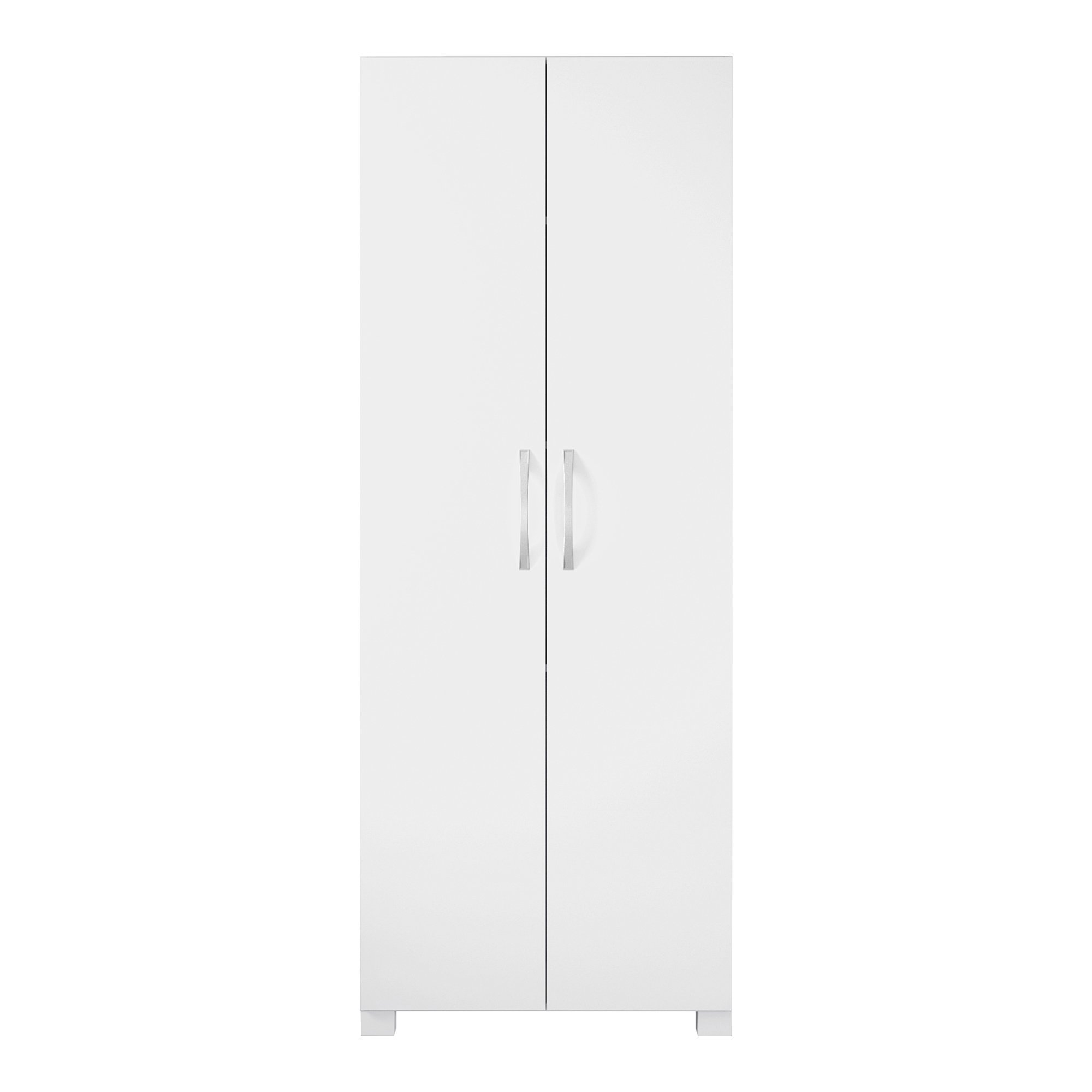 Armário para Lavanderia 2 Portas Notável Branco 186x67x39 - 4