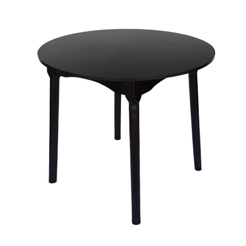 Mesa de Jantar Colonial Brisa Rústica 90cm Redonda em Madeira e Tampo em Mdf com Revestimento Bp:pre