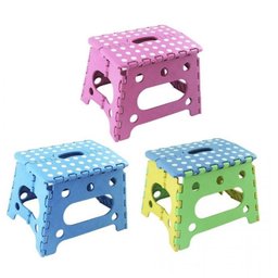 Banquinho Dobravel Banqueta Portatil Banco Adulto Infantil - 1