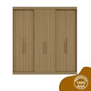 Ver imagem 3 de Guarda Roupa Casal 6 Portas Lugano MDF