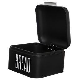 Porta Pão Manhattan em Aço Galvanizado Preto 20cm - 3