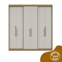 Ver imagem 3 de Guarda Roupa Casal 6 Portas Lugano MDF