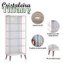 Ver imagem 5 de Cristaleira Ambiente Tifanny Off White - Imcal