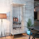 Ver imagem 1 de Cristaleira Ambiente Tifanny Off White - Imcal