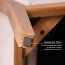 Ver imagem 6 de Kit 6 Cadeiras Sala de Jantar Pequi com Braço CabeCasa MadeiraOriginals Bege/Castanho