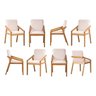 Kit 8 Cadeiras Sala de Jantar Pequi com Braço CabeCasa MadeiraOriginals - 1