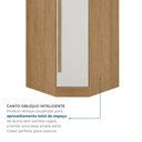 Ver imagem 5 de Guarda-Roupa Modulado Canto Oblíquo 5 Portas e Cantoneira 100% MDF Cairo Marrom/Cinamomo/Fendi