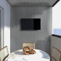 Painel Ripado Madeira PVC 2,9m X 16cm Open Star - 4