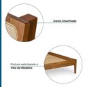 Ver imagem 6 de Cama Queen com Madeira Maciça Viena Marrom/Mel