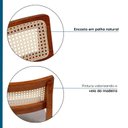 Ver imagem 7 de Conjunto 2 Cadeiras Madeira Maciça Origem Marrom