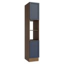 Ver imagem 1 de Paneleiro 40 Cm 2 Portas e 2 Nichos Rustic/azul Vik Madesa