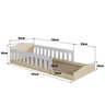 Cama de Chão Montessoriana de Solteiro Linha Encanto - 3
