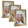 Porta Retrato 20x30cm Parede Foto Kit 3 Unidades Moldura Fotografia Recordaçao Casa Sala Quadro Lemb - 1