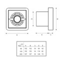 Ver imagem 4 de Exaustor Renovador de Ar M150 8m Bivolt - Ventokit