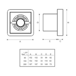 Exaustor Renovador de Ar M150 8m Bivolt - Ventokit - 4
