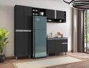 Ver imagem 5 de Cozinha Mod. Completa Vanessa 230cm C/ Armário Aéreo Ajl