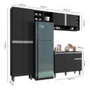 Ver imagem 2 de Cozinha Mod. Completa Vanessa 230cm C/ Armário Aéreo Ajl