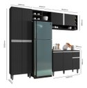 Ver imagem 2 de Cozinha Mod. Completa Vanessa 230cm C/ Armário Aéreo Ajl
