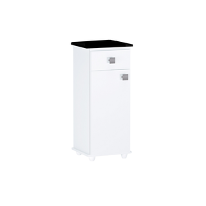 Gabinete Balcão Multiuso P/bebedouro Karol 01 Porta 01 Gaveta - Ajl Móveis Balcão Bebedouro