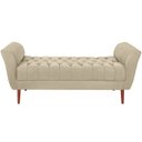 Ver imagem 1 de Recamier Grecia 150cm Suede Bege MPassos