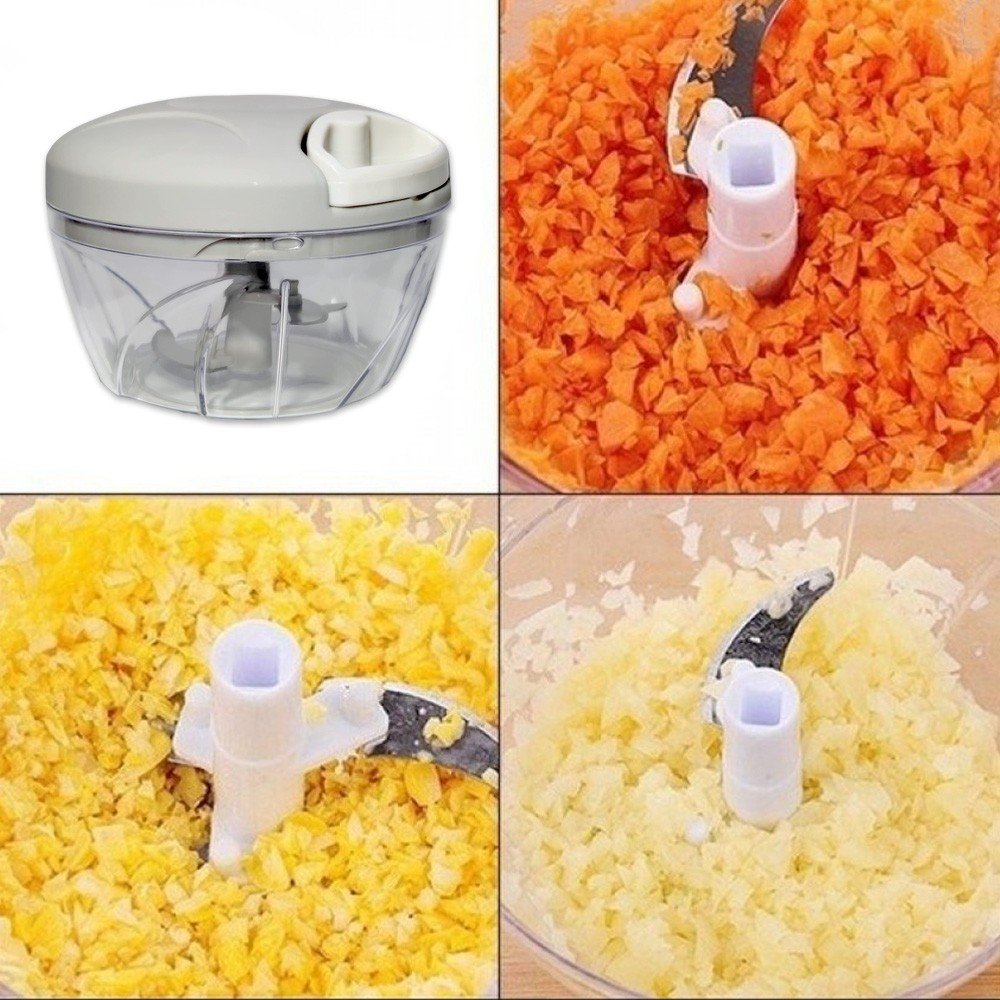 Processador de Alimentos Manual Clink CK3113 Cinza e Branco - 4