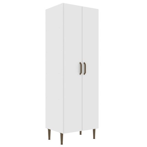 Armário Paneleiro 2 Portas 65cm Berlim Branco