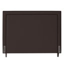 Ver imagem 1 de Cabeceira King Size Maísa 195cm C/ Frame Suede Marrom