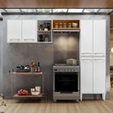 Ver imagem 1 de Armário Modulado para Cozinha Compacta 6 Portas Mariah
