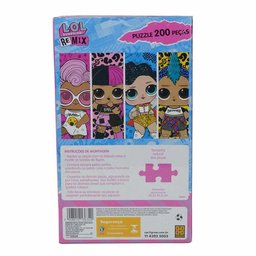 Quebra-Cabeça Infantil - 200 Peças - LOL Surprise Remix - Grow - 2
