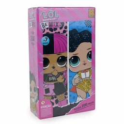 Quebra-Cabeça Infantil - 200 Peças - LOL Surprise Remix - Grow - 1