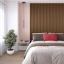 Ver imagem 2 de Painel Ripado Côncavo MDF milano 4cmX270cm