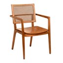 Ver imagem 1 de Cadeira para Mesa de Jantar Piter 55cm Madeira Maciça - Sallar Home