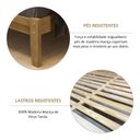 Ver imagem 6 de Cama de Casal 160cm 100% Madeira Maciça Topázio