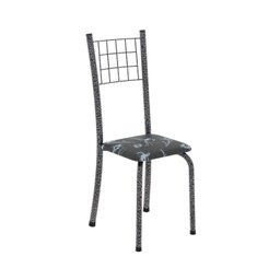 Conjunto de Mesa Tubular 100x60cm Tampo em Topázio com 4 Cadeiras Dany - 4