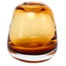 Vaso Decorativo em Vidro Âmbar - 1