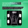 Balança Bioimpedância Smart Display 8 Sensores com Display Va Wf05 Balança Digital Corporal com Homo - 6